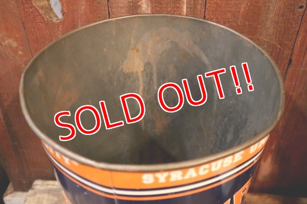 画像9: dp-250205-94 WINCRAFT SPORTS SYRACUSE UNIVERSITY TIN TRASH CAN