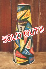 画像: dp-250205-94 THE OHIO ART CO. 1960's COLLEGE PENNANTS MEGAPHONE