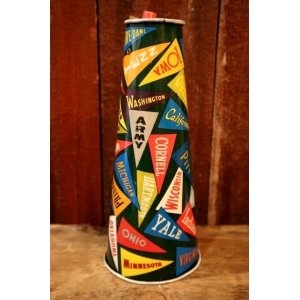 画像: dp-250205-94 THE OHIO ART CO. 1960's COLLEGE PENNANTS MEGAPHONE