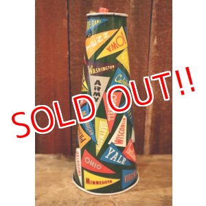 画像: dp-250205-94 THE OHIO ART CO. 1960's COLLEGE PENNANTS MEGAPHONE