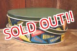 画像: dp-250205-94 THE OHIO ART CO. 1950's-1960's COLLEGE PENNANTS TIN BOX