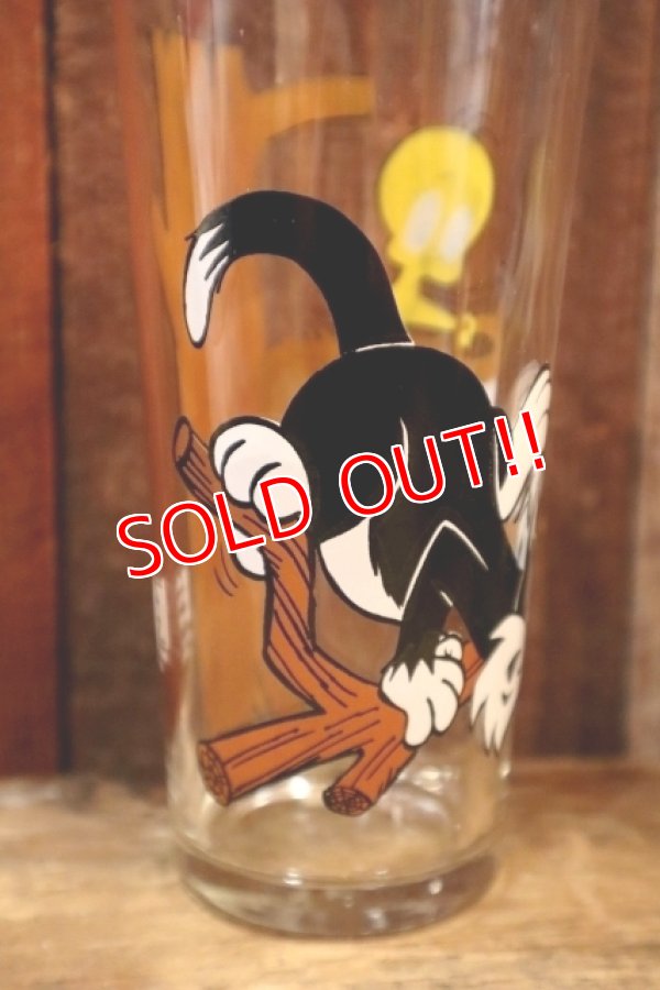 画像4: gs-250205-12 Sylvester & Tweety / PEPSI 1976 Collector Series Glass (プリントロスあり)