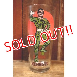 画像: gs-250205-02 Riddler / PEPSI 1976 Collector Series Glass (色褪せ)