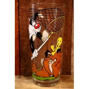 画像: gs-250205-07 Sylvester & Tweety / PEPSI 1976 Collector Series Glass