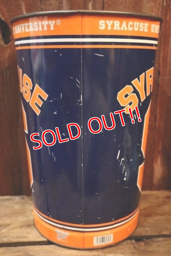 画像5: dp-250205-94 WINCRAFT SPORTS SYRACUSE UNIVERSITY TIN TRASH CAN