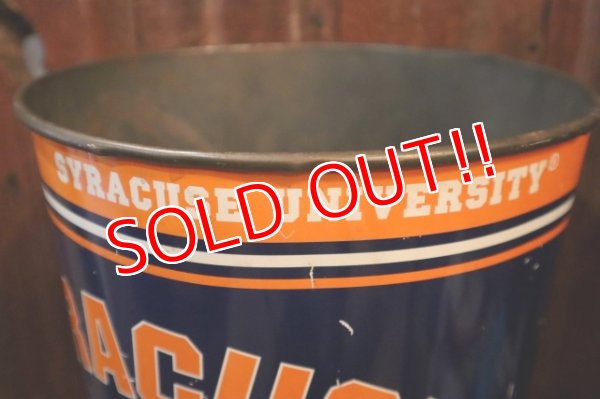 画像7: dp-250205-94 WINCRAFT SPORTS SYRACUSE UNIVERSITY TIN TRASH CAN