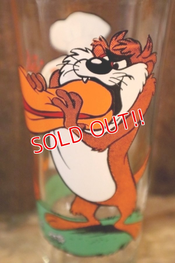 画像2: gs-250205-11 Daffy Duck & Tasmanian Devil / PEPSI 1976 Collector Series Glass