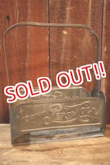 画像: dp-250205-110 PEPSI:COLA 1940's Metal Bottle Carrier