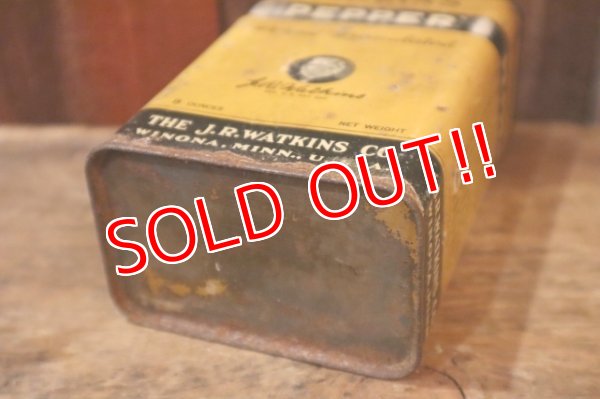 画像7: ct-250205-78 WATKINS PEPPER 1930's 8 OZ. CAN