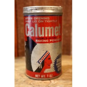 画像: ct-250205-78 Calumet BAKING POWDER 1970's-1980's 7 OZ. CAN