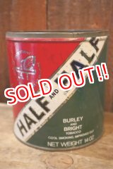 画像: ct-250205-78 BURLEY AND BRIGHT TOBACCO 1960's〜 HALF AND HALF CAN