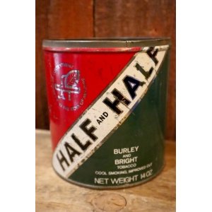 画像: ct-250205-78 BURLEY AND BRIGHT TOBACCO 1960's〜 HALF AND HALF CAN