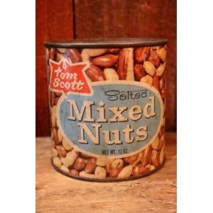 画像: ct-250205-78 Tom Scott Salted Mixed Nuts TIN CAN
