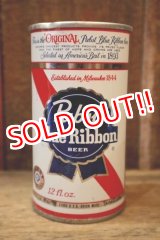 画像: dp-250205-78 Pabst Blue Ribbon BEER 1970's 12 fl. oz. CAN