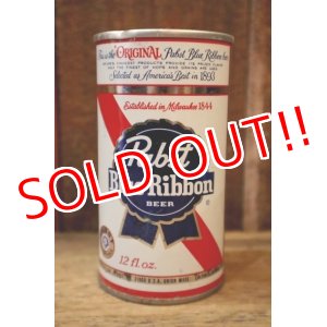 画像: dp-250205-78 Pabst Blue Ribbon BEER 1970's 12 fl. oz. CAN