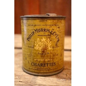 画像: ct-250205-78 PHILLIP MORRIS 1930's CIGARETTES TIN CASE