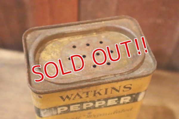 画像6: ct-250205-78 WATKINS PEPPER 1930's 8 OZ. CAN