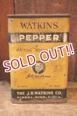 画像: ct-250205-78 WATKINS PEPPER 1930's 8 OZ. CAN
