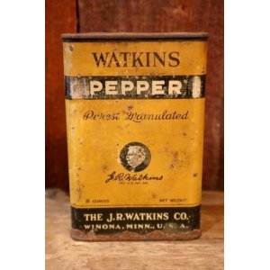 画像: ct-250205-78 WATKINS PEPPER 1930's 8 OZ. CAN