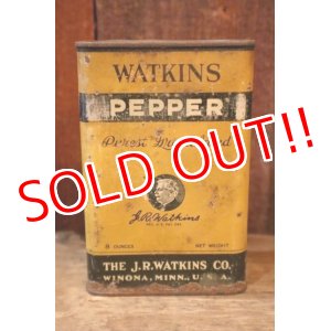 画像: ct-250205-78 WATKINS PEPPER 1930's 8 OZ. CAN