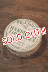 画像: ct-250205-78 PFLUEGER HANDE-PAL FISH HOOKS 1950's TIN CASE