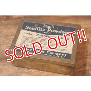 画像: ct-250205-78 United Drug Company 1930's-1940's Seidlitz Powders TIN CAN