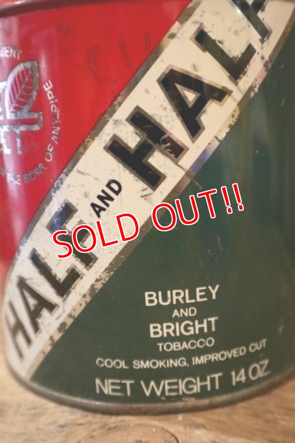 画像2: ct-250205-78 BURLEY AND BRIGHT TOBACCO 1960's〜 HALF AND HALF CAN