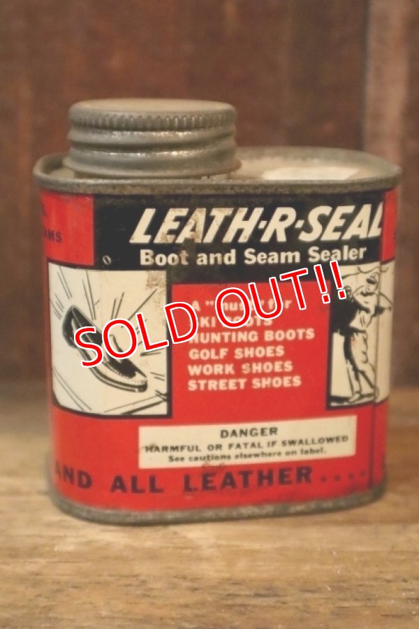 画像2: dp-250205-115 F.H. WIESSNER, INC. LEATH-R-SEAL Boot and Seam Sealer Can