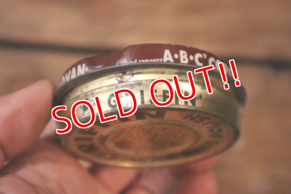 画像4: dp-250205-112 GRIFFIN A・B・C CORDOVAN WAX SHOE POLISH TIN CAN