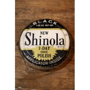 画像: dp-250205-78 Shinola 7-DAY SHOE POLISH BLACK TIN CAN