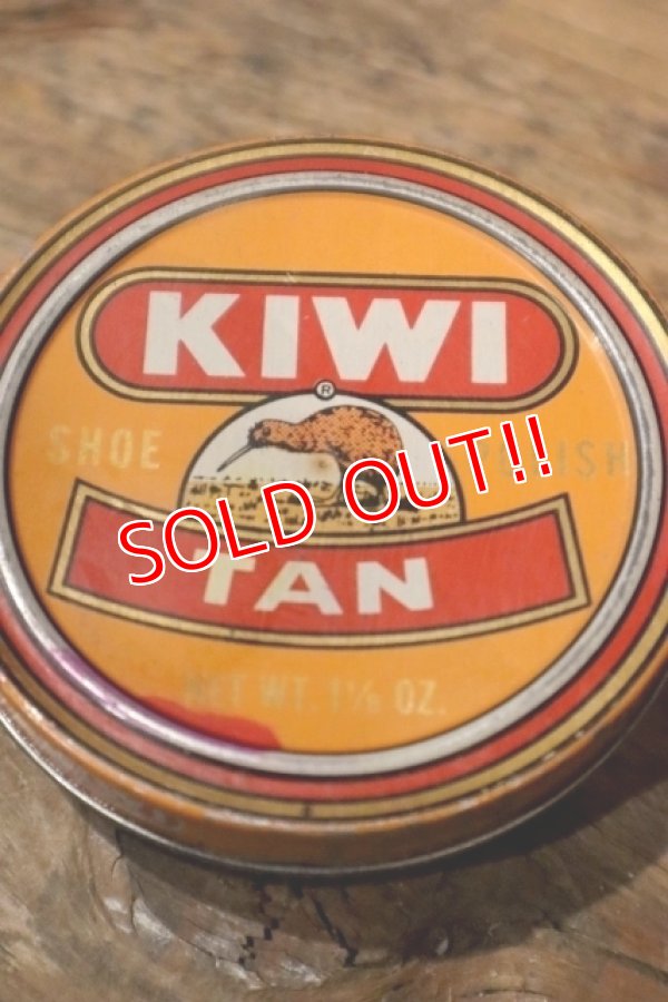 画像2: dp-250205-78 KIWI SHOE POLISH TIN CAN