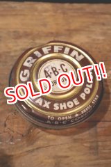 画像: dp-250205-112 GRIFFIN A・B・C CORDOVAN WAX SHOE POLISH TIN CAN