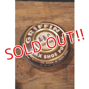 画像: dp-250205-112 GRIFFIN A・B・C CORDOVAN WAX SHOE POLISH TIN CAN