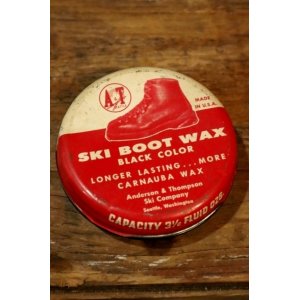 画像: dp-250205-113 Anderson & Thompson Ski Company SKI BOOT WAX TIN CAN