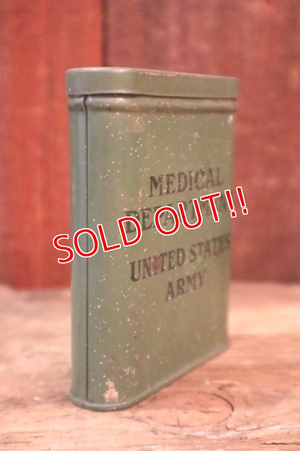 画像5: dp-250205-78 MEDICAL DEPARTMENT UNITED STATES ARMY METAL TIN CASE