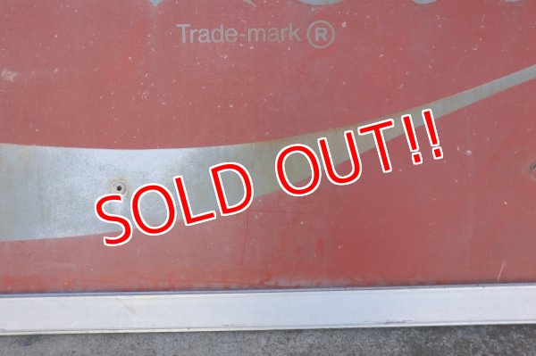 画像5: dp-250205-53 【※店舗引き取りのみ】Coca-Cola 1990's Metal Sign