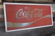 画像1: dp-250205-53 【※店舗引き取りのみ】Coca-Cola 1990's Metal Sign
