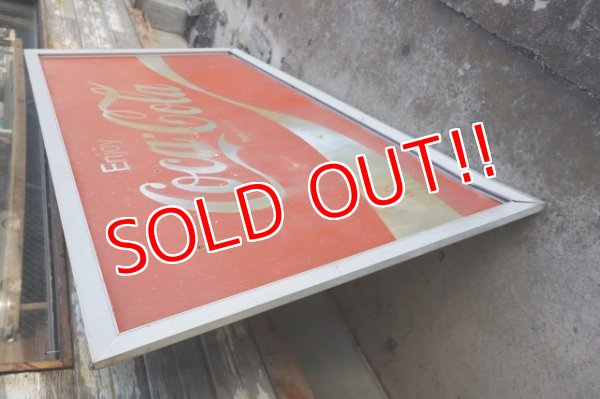 画像11: dp-250205-53 【※店舗引き取りのみ】Coca-Cola 1990's Metal Sign