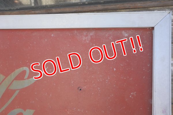 画像7: dp-250205-53 【※店舗引き取りのみ】Coca-Cola 1990's Metal Sign