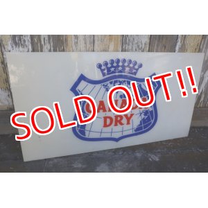 画像: dp-250205-17 CANADA DRY Late 1980's-1990's Plastic Sign