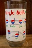 画像3: gs-250205-49 PEPSI 1990's HOLIDAY GLASS "Jingle Bells"