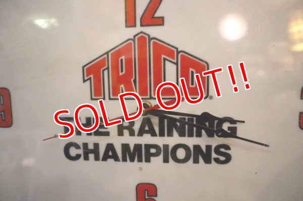 画像8: dp-250205-16 TRICO THE RAINING CHAMPIONS 1980's〜 Lighted Wall Clock