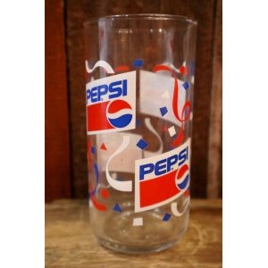 画像: gs-250205-49 PEPSI 1990's HOLIDAY GLASS "Party"