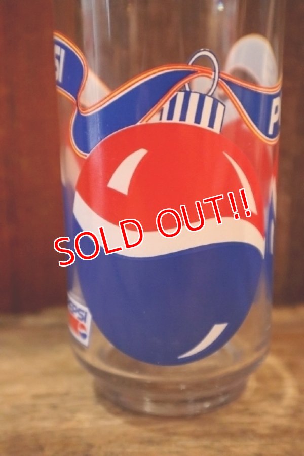 画像2: gs-250205-49 PEPSI 1990's HOLIDAY GLASS "Ornament"