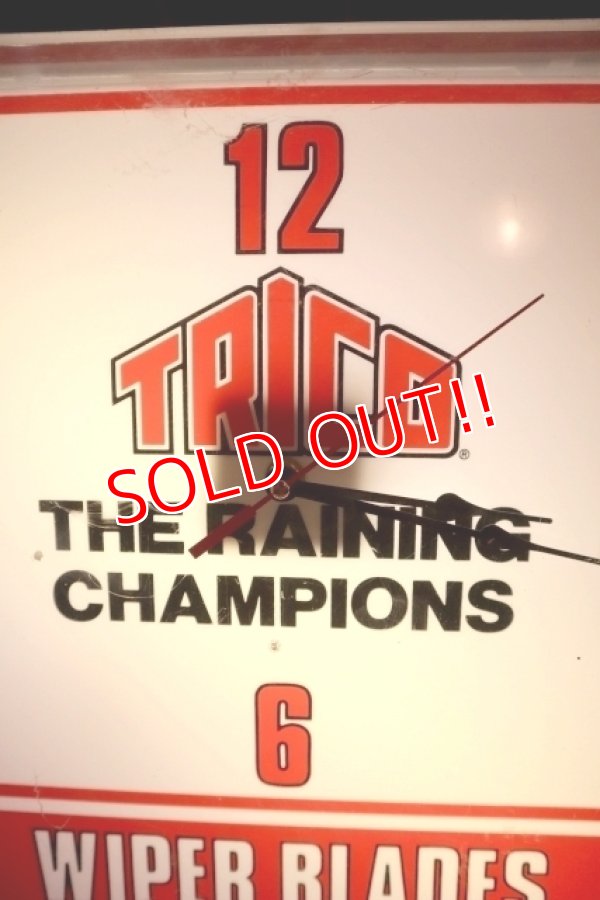 画像2: dp-250205-16 TRICO THE RAINING CHAMPIONS 1980's〜 Lighted Wall Clock