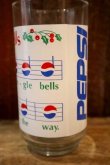 画像4: gs-250205-49 PEPSI 1990's HOLIDAY GLASS "Jingle Bells"