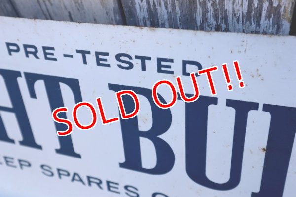 画像3: dp-250205-62 GENERAL ELECTRIC / LIGHT BULBS 1960's-1970's W-sided Metal Sign