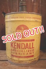 画像: dp-250205-24 KENDALL SUPECIALIZED LUBRICANT 1970's 5 U.S. GALLONS CAN