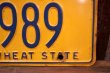 画像3: dp-250205-21 License Plate 1959 KANSAS "KW-989"
