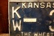 画像4: dp-250205-21 License Plate 1951 KANSAS "KW-308" Set